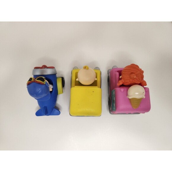 Cocomelon Toy Vehicles Airplane School Bus Ice Cream Truck Lot Of 3 - Picture 5 of 6